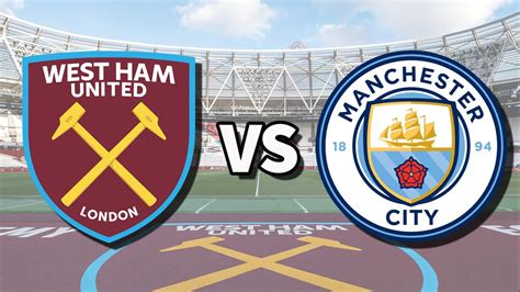West Ham v Manchester City Premier League Tips .